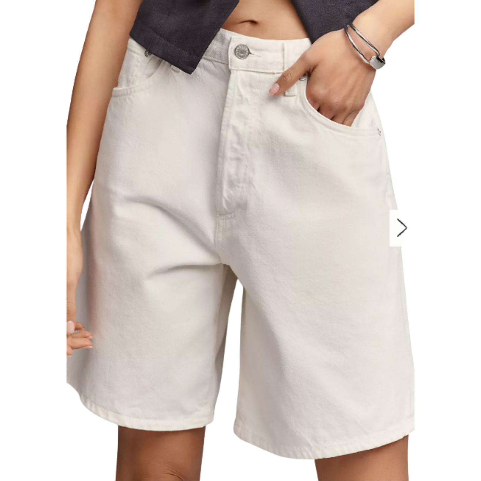 AGOLDE Denim Bermuda Shorts