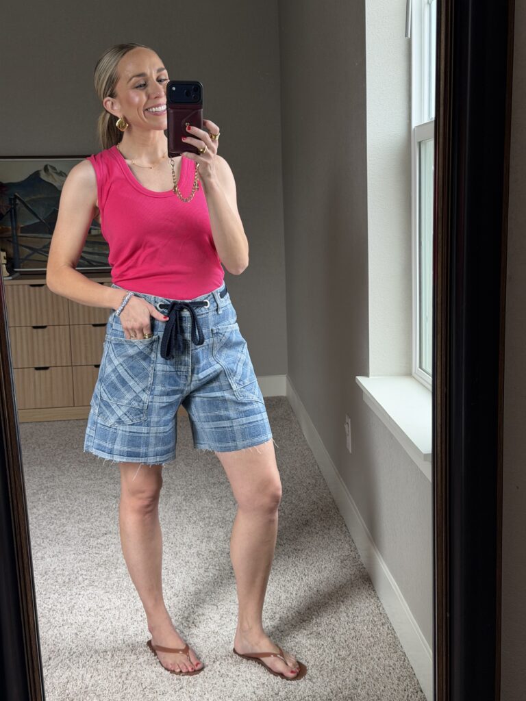 anthro scoop neck tank