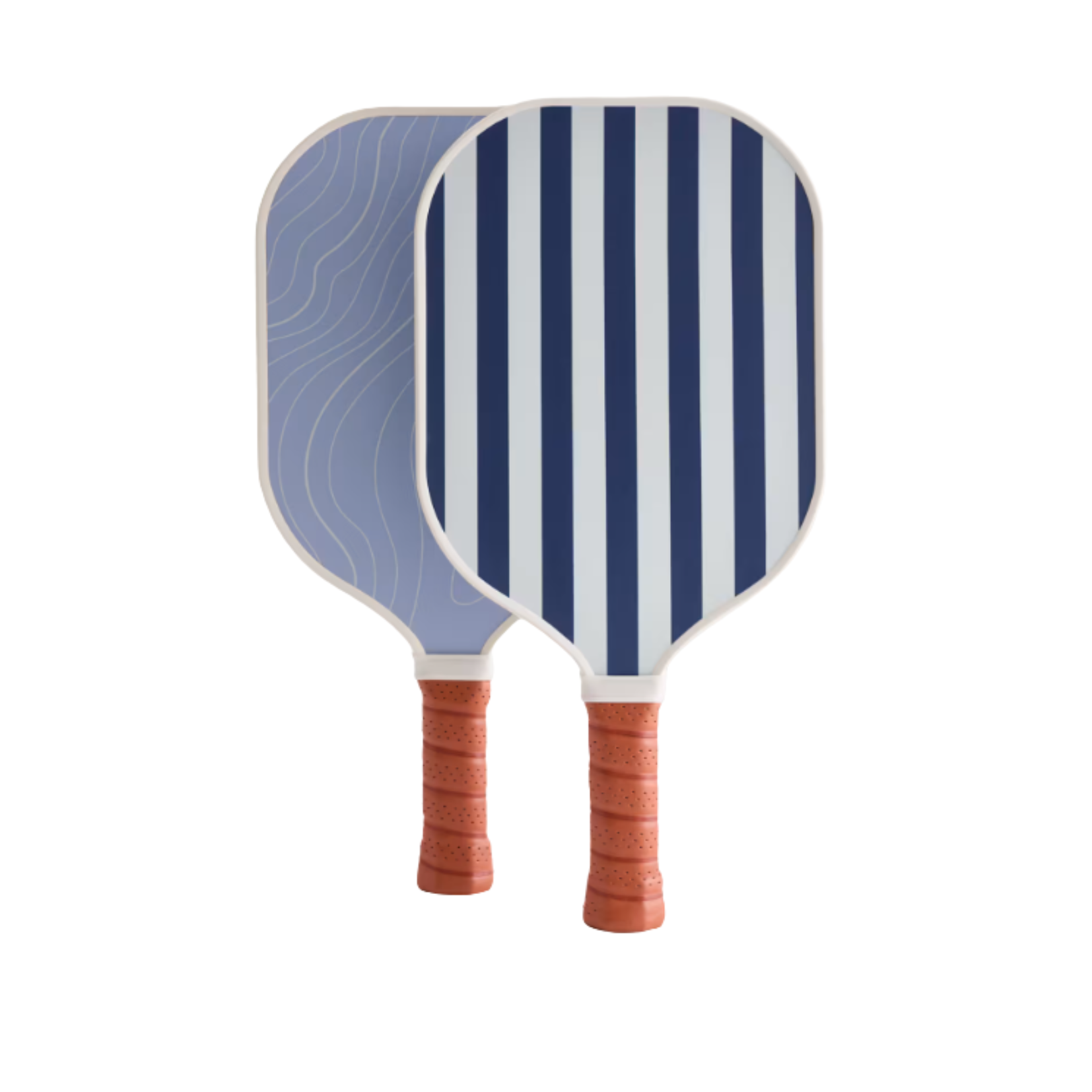 Navy/Sky Blue Two Paddle Pickleball Set