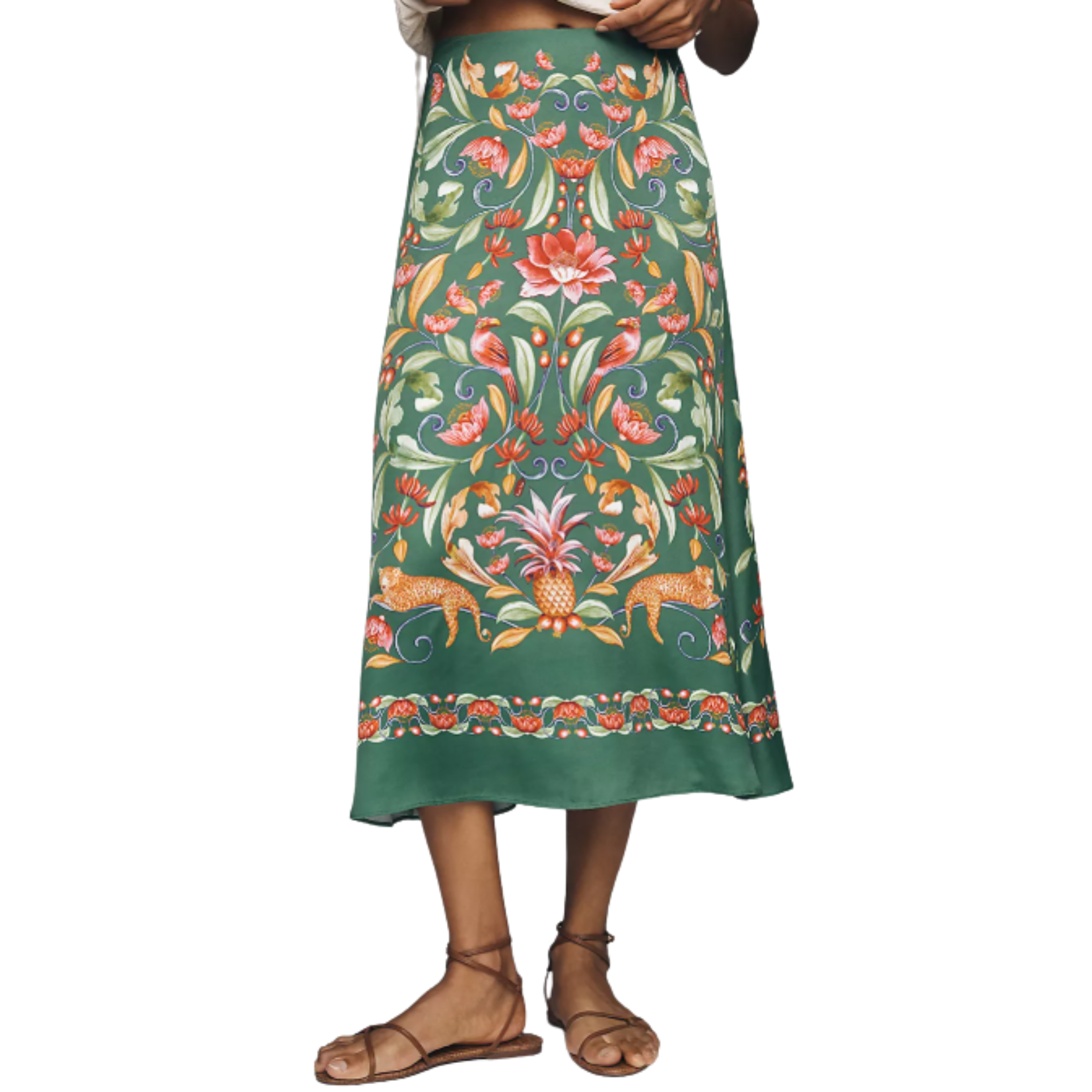 Farm Rio Floral Skirt