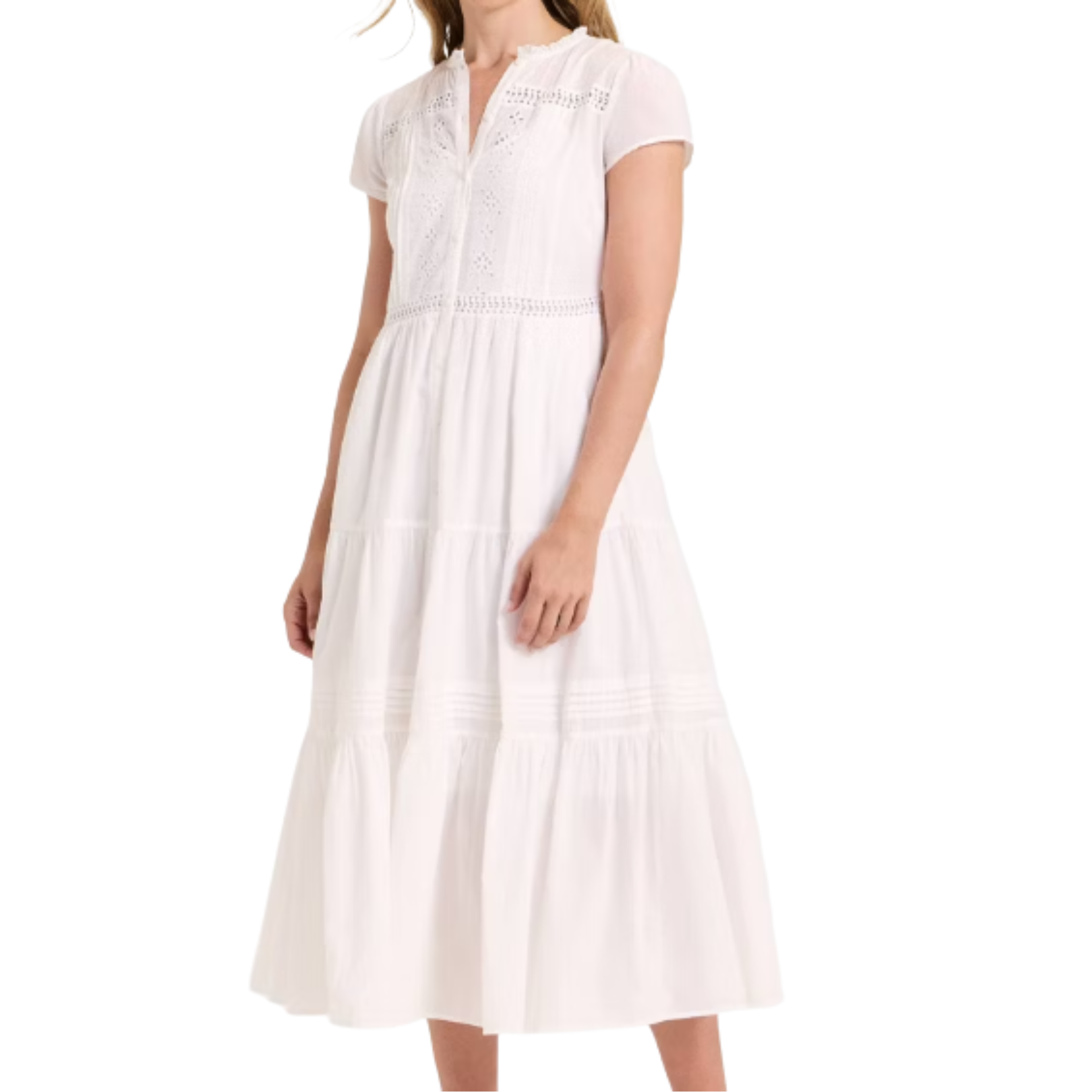 White Target Sundress Maxi