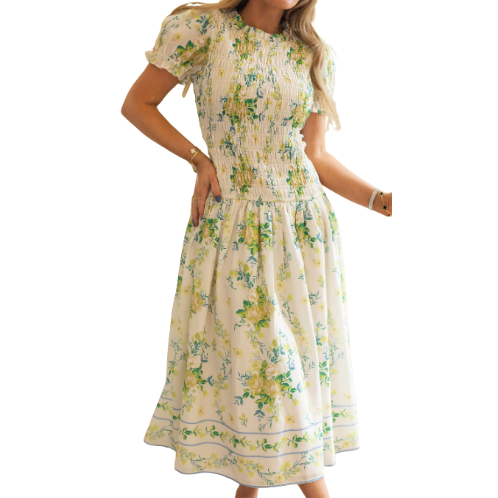 Ivy City Dress Garden Tea Party Floral