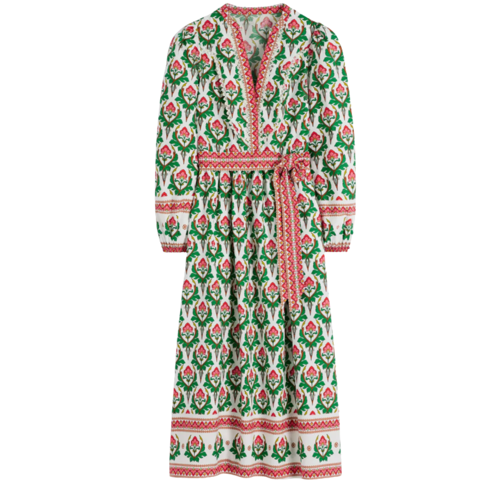 Boden Cotton Midi Dress