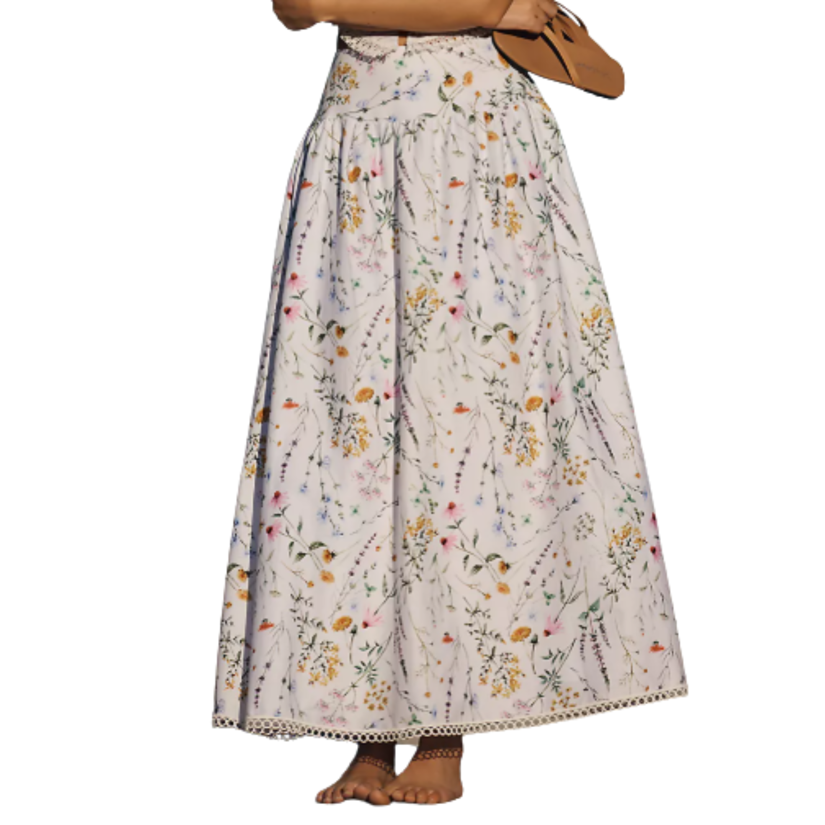 Camila Floral Maxi Skirt