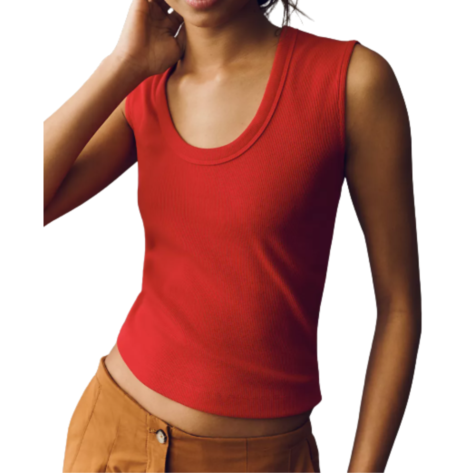 Red Classic Tank Top