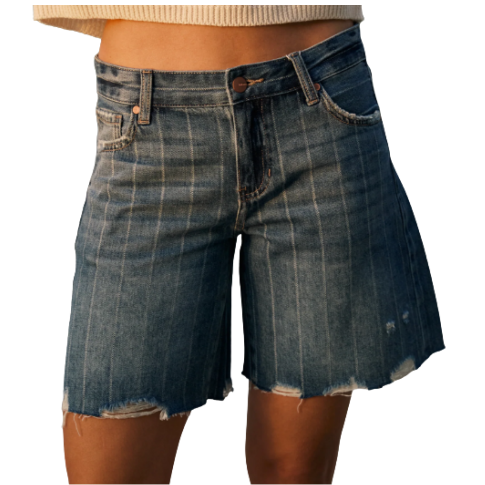 Quincy Denim Shorts