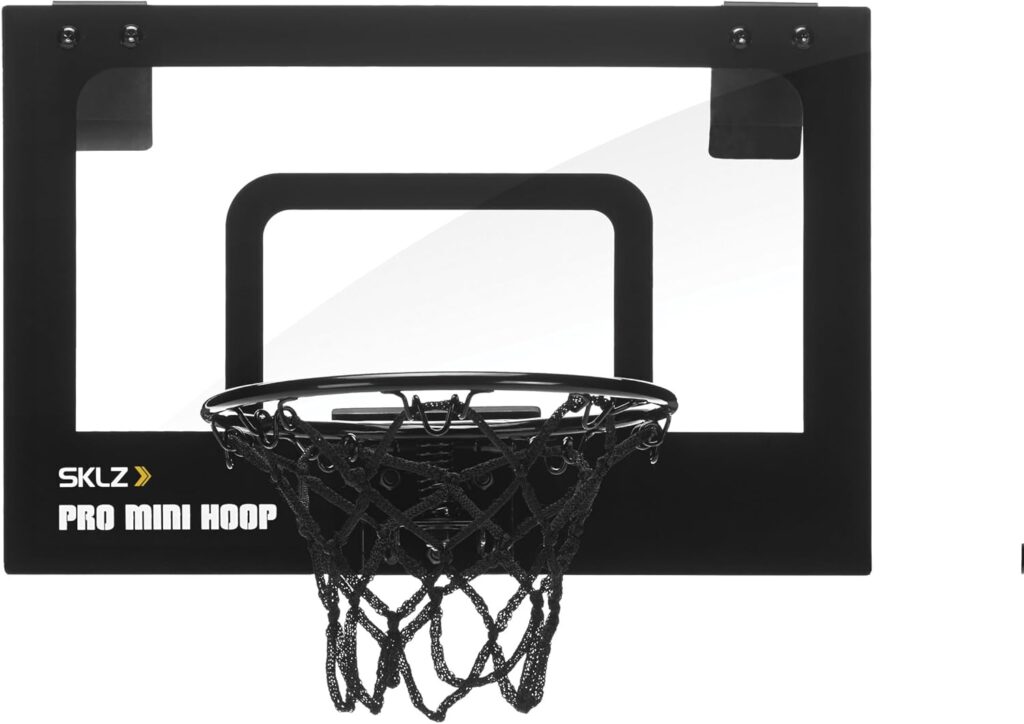 Over-the-door basketball hoop for Father's Day gifting