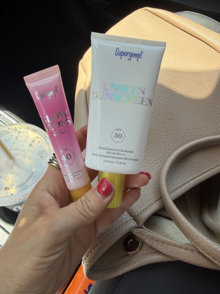 supergoop SPF amazon summer must haves