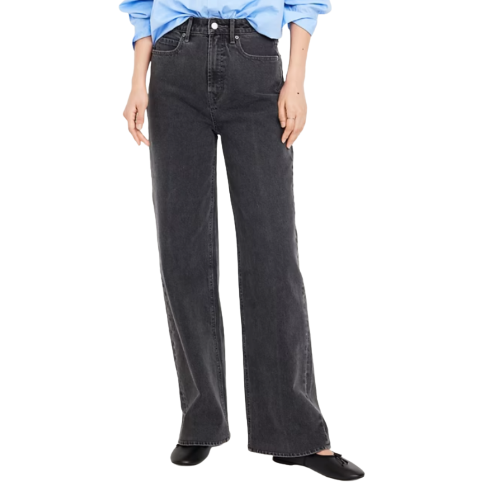 Old Navy High-Waisted Black Jeans