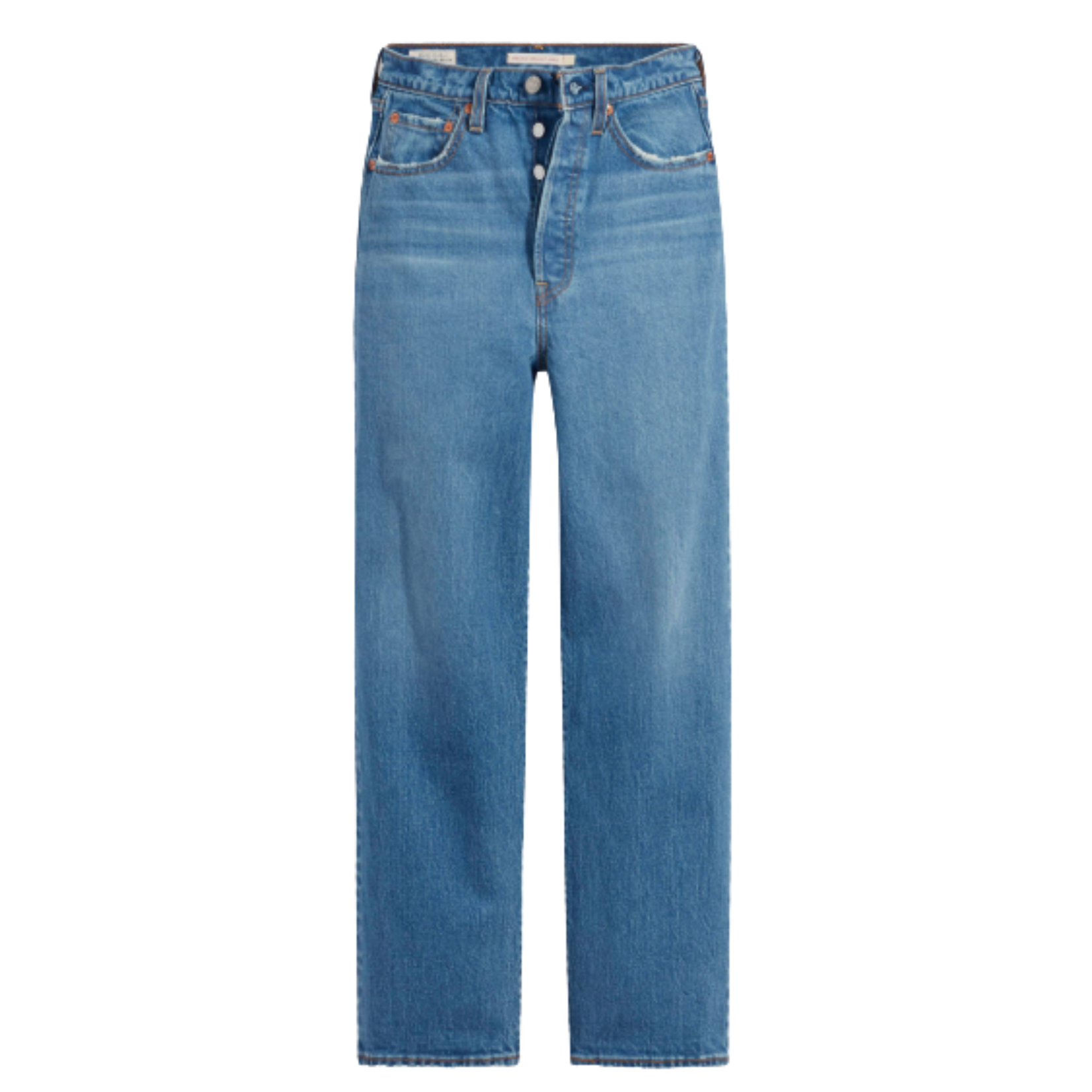 Levis Straight Leg Jeans Medium Wash