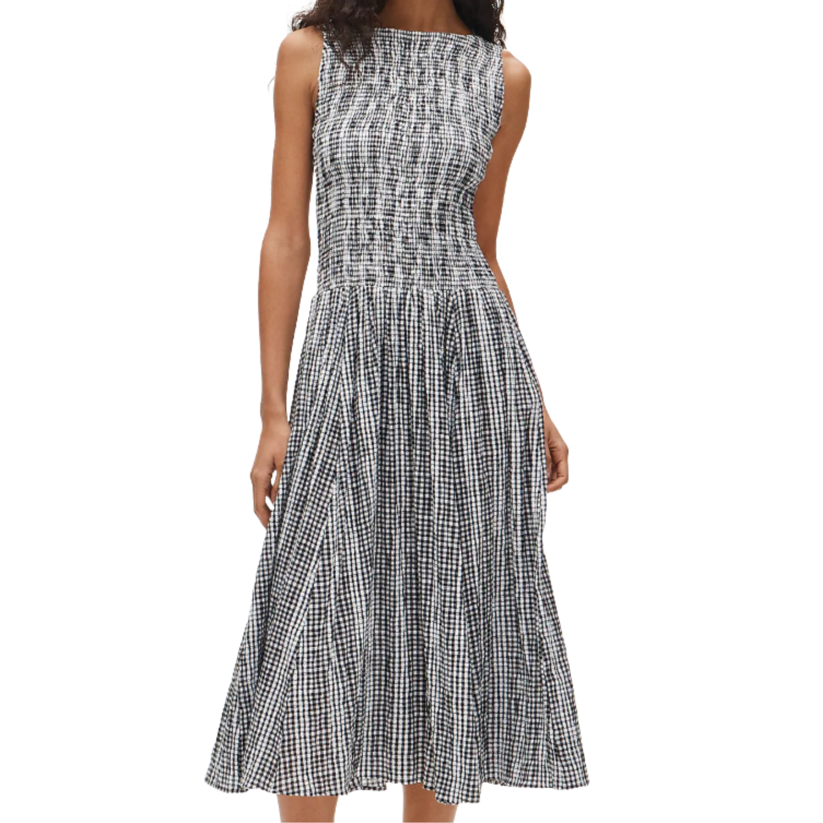 J.Crew Midi Dress Gingham