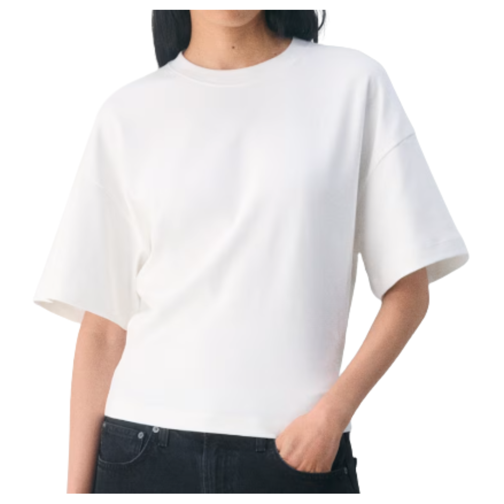 Waist Defining Cotton Tee
