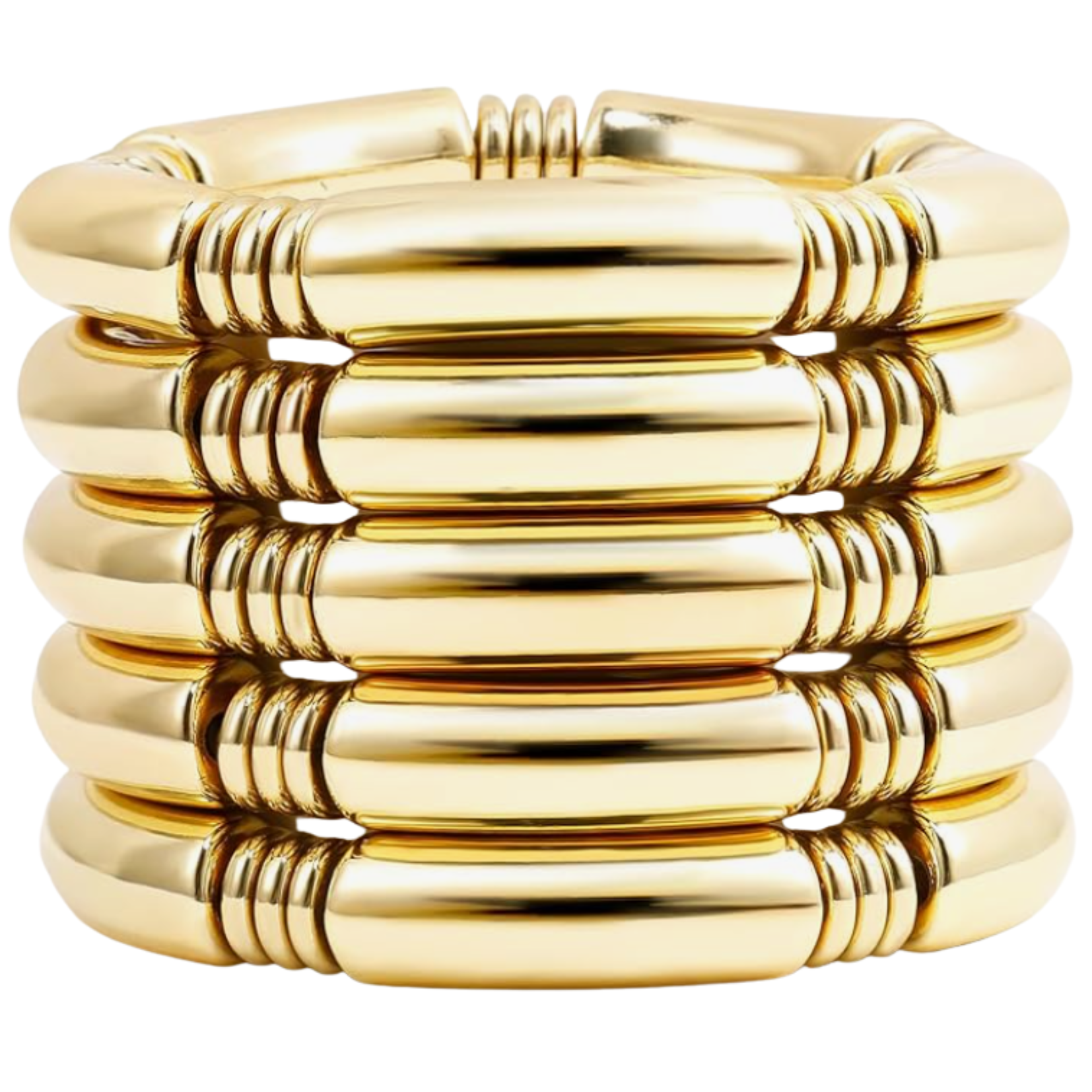 gold chunky bracelets
