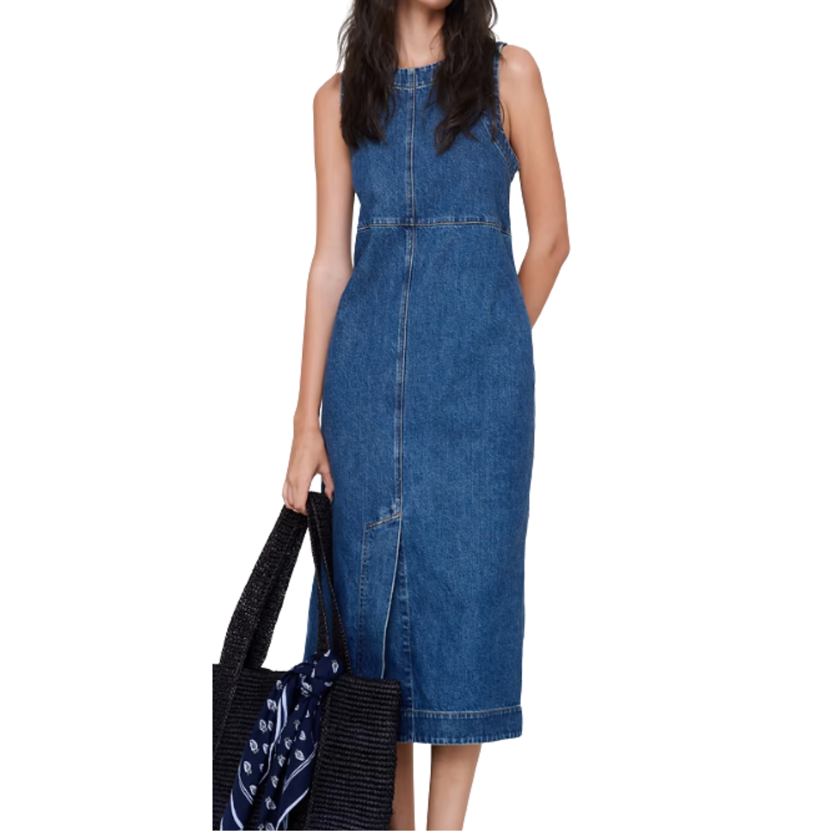 banana republic denim dress