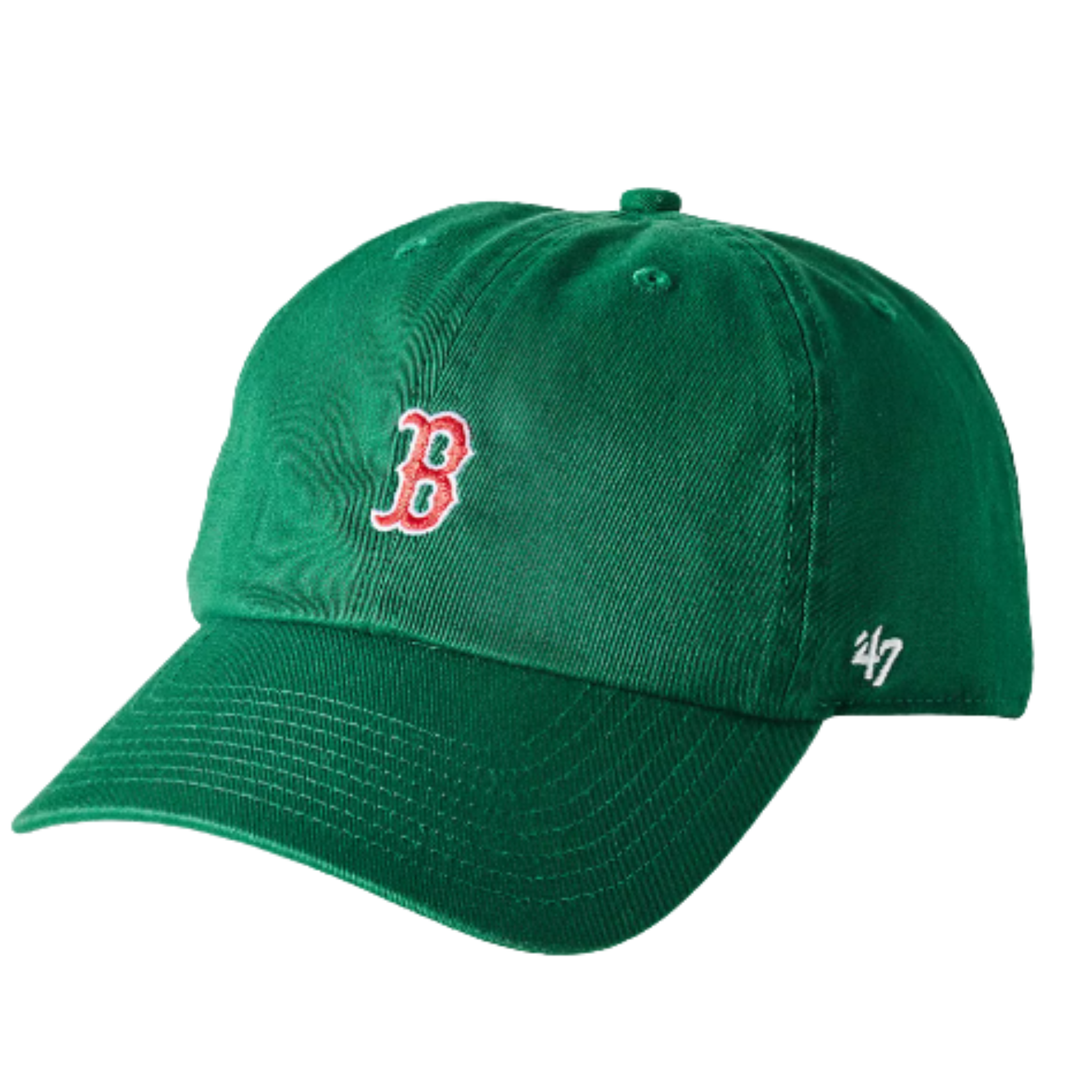 anthro red Sox hat