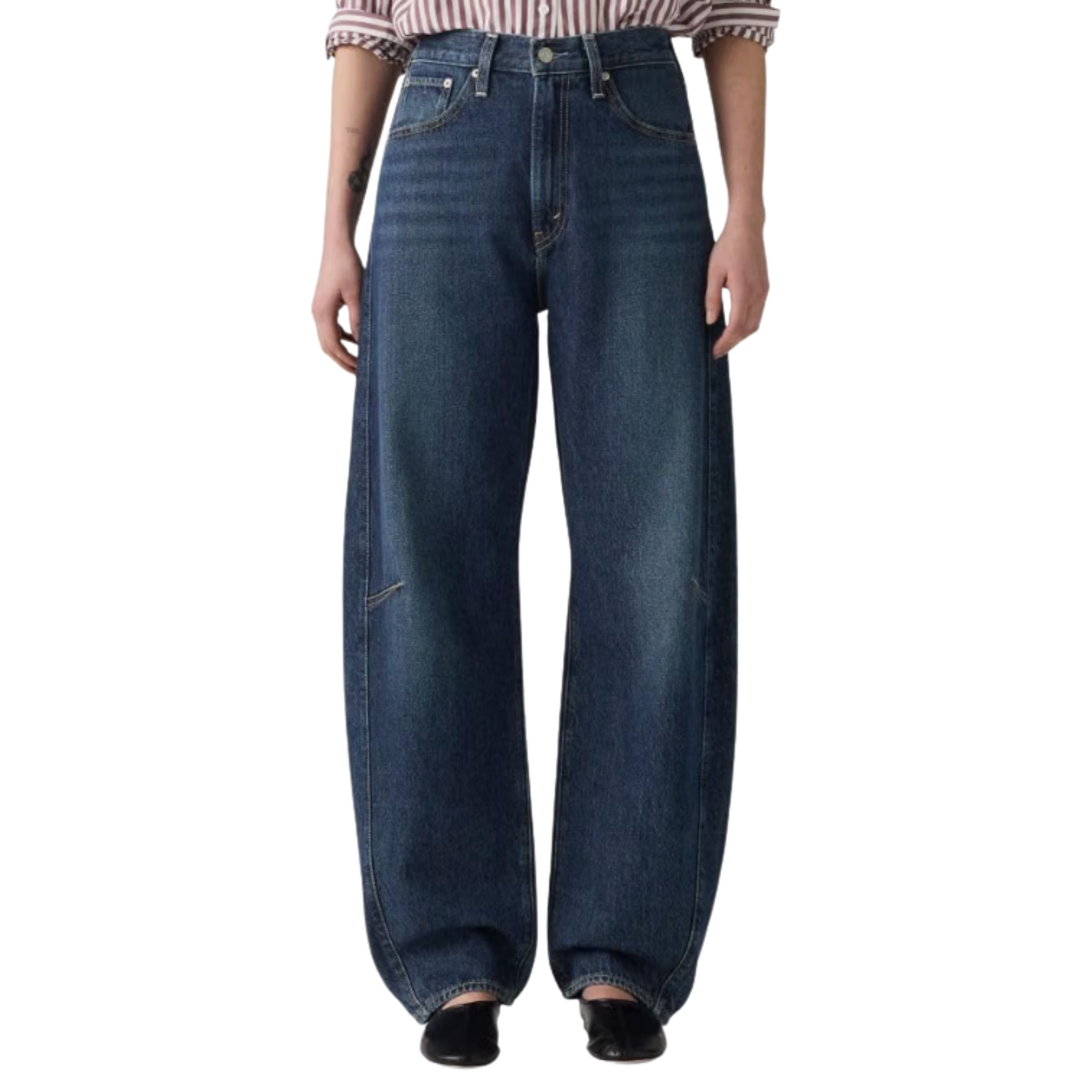 Levi's barrel jeans