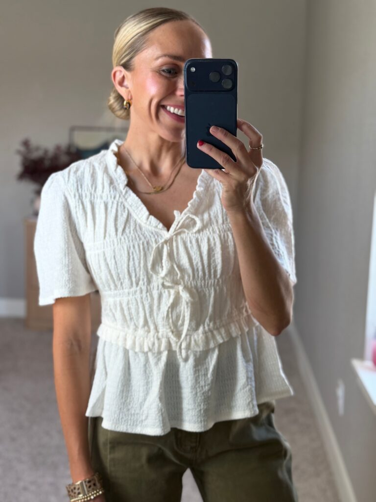 peplum top for Walmart women's clothing
