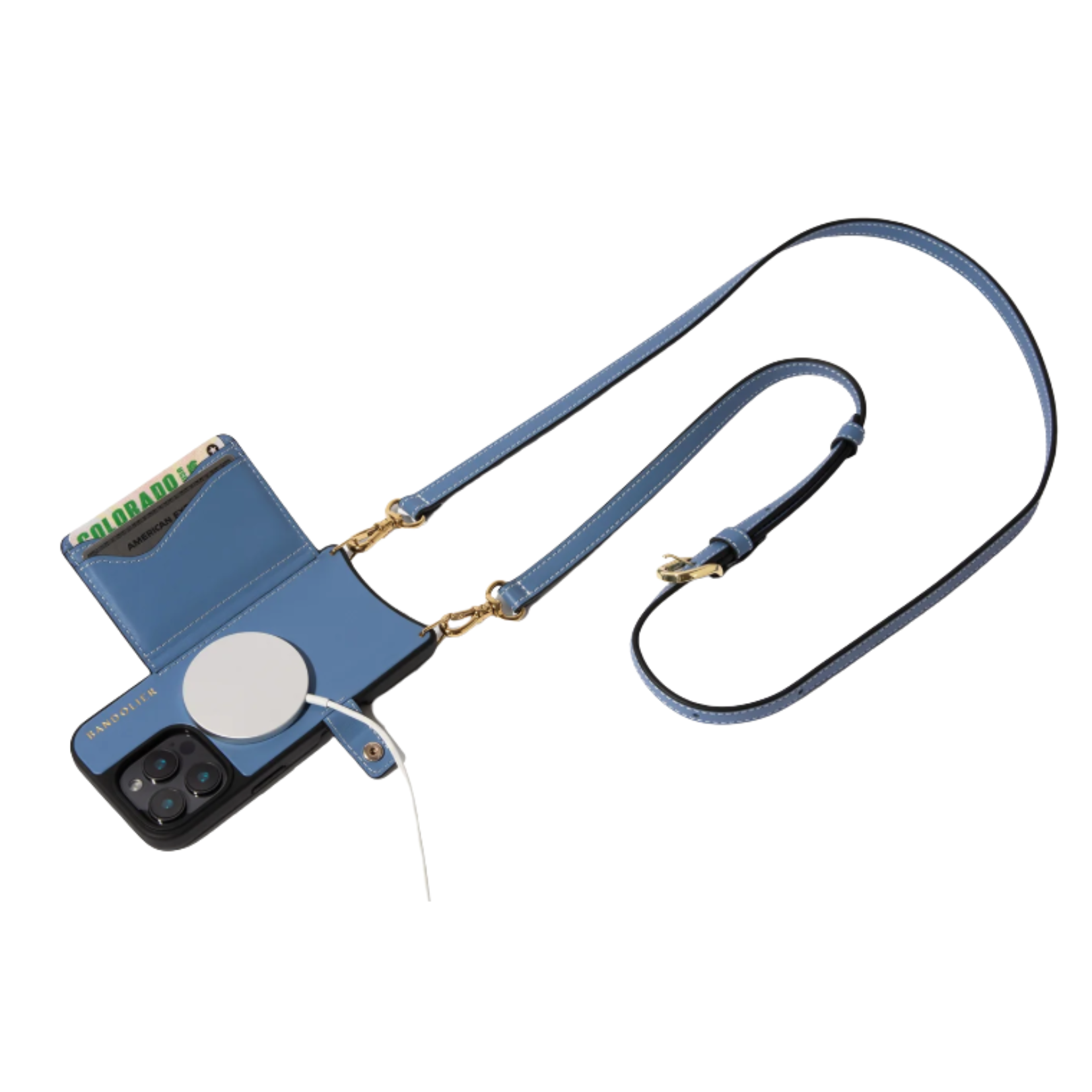blue magsafe charging case
