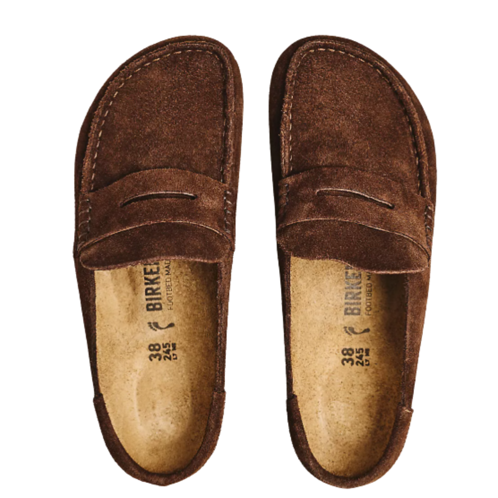 suede Birkenstock anthro