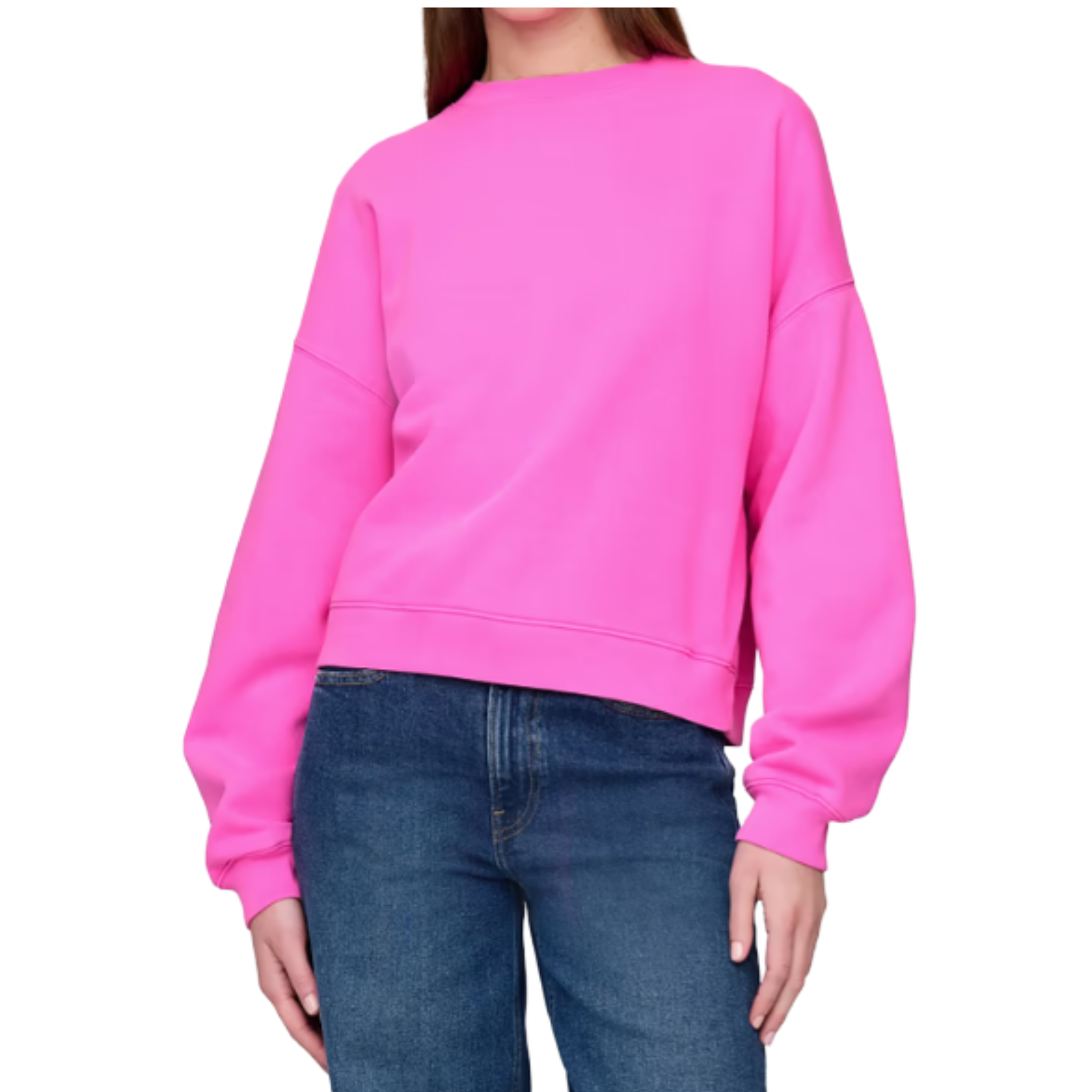 Crewneck gap pink sweatshirt