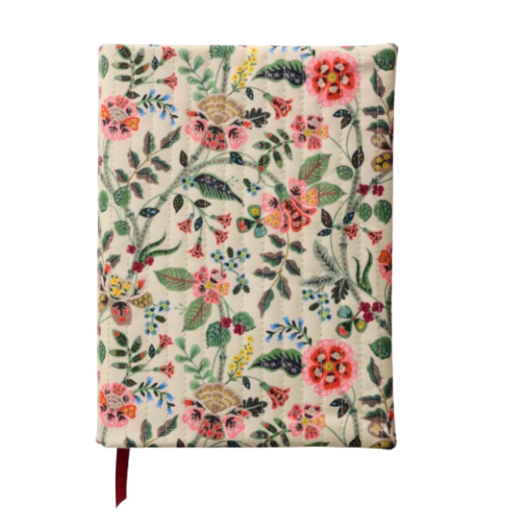 floral journal quilted