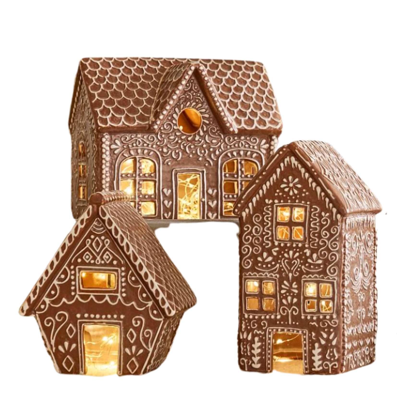 gingerbread houses