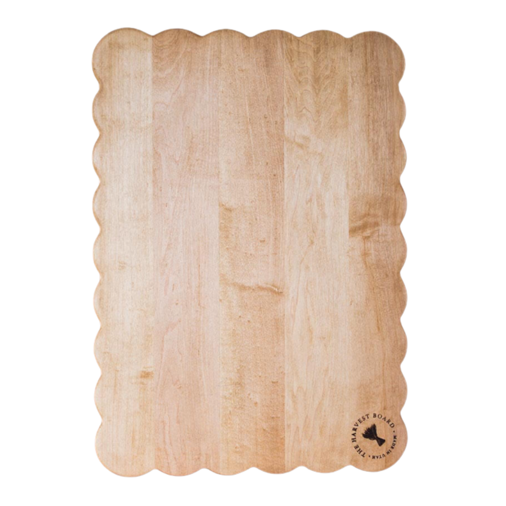 scalloped cutting board