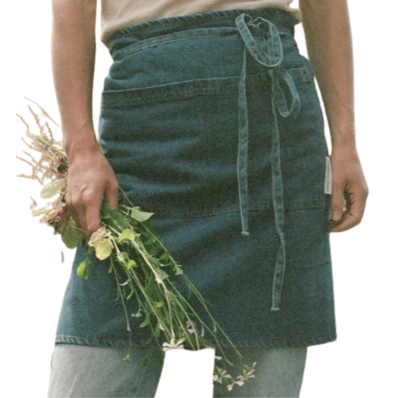 ballerina Farm denim apron