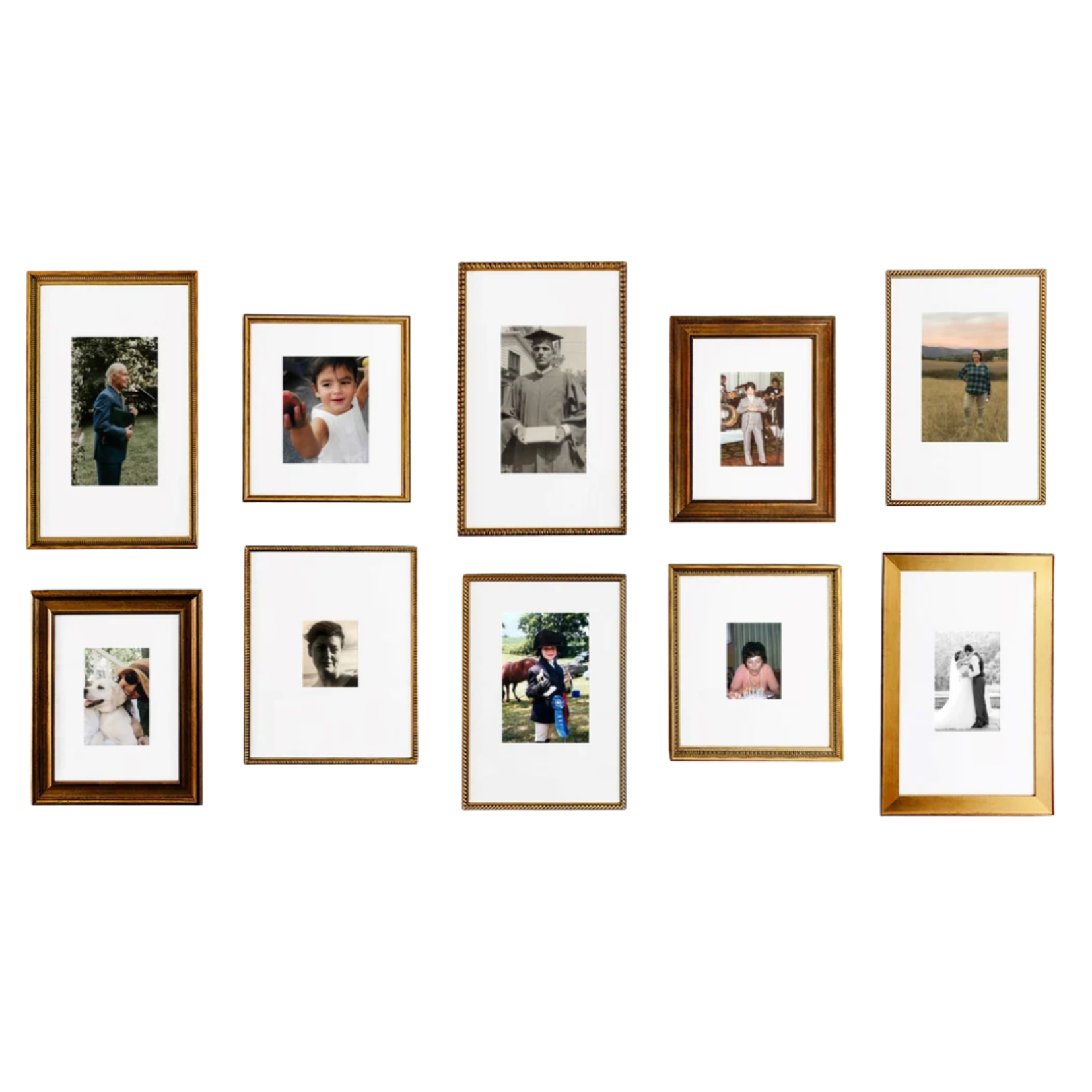 10-frame decor set