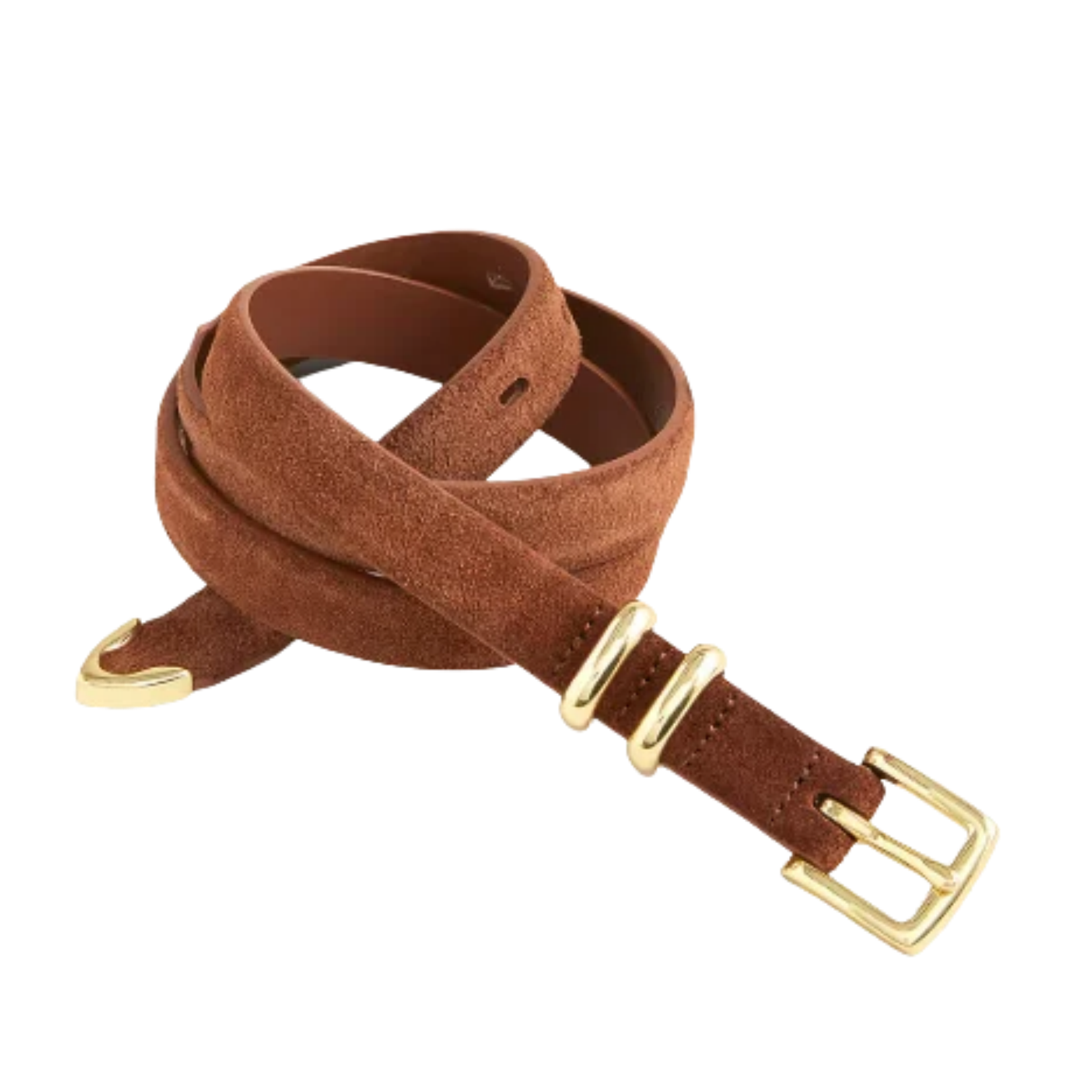 Thin suede belt jcrew
