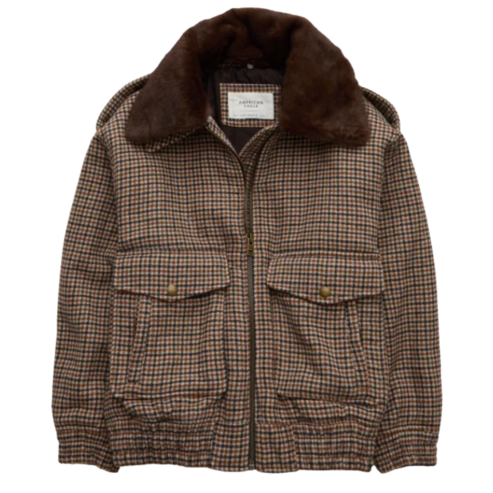 American eagle wool bomber
