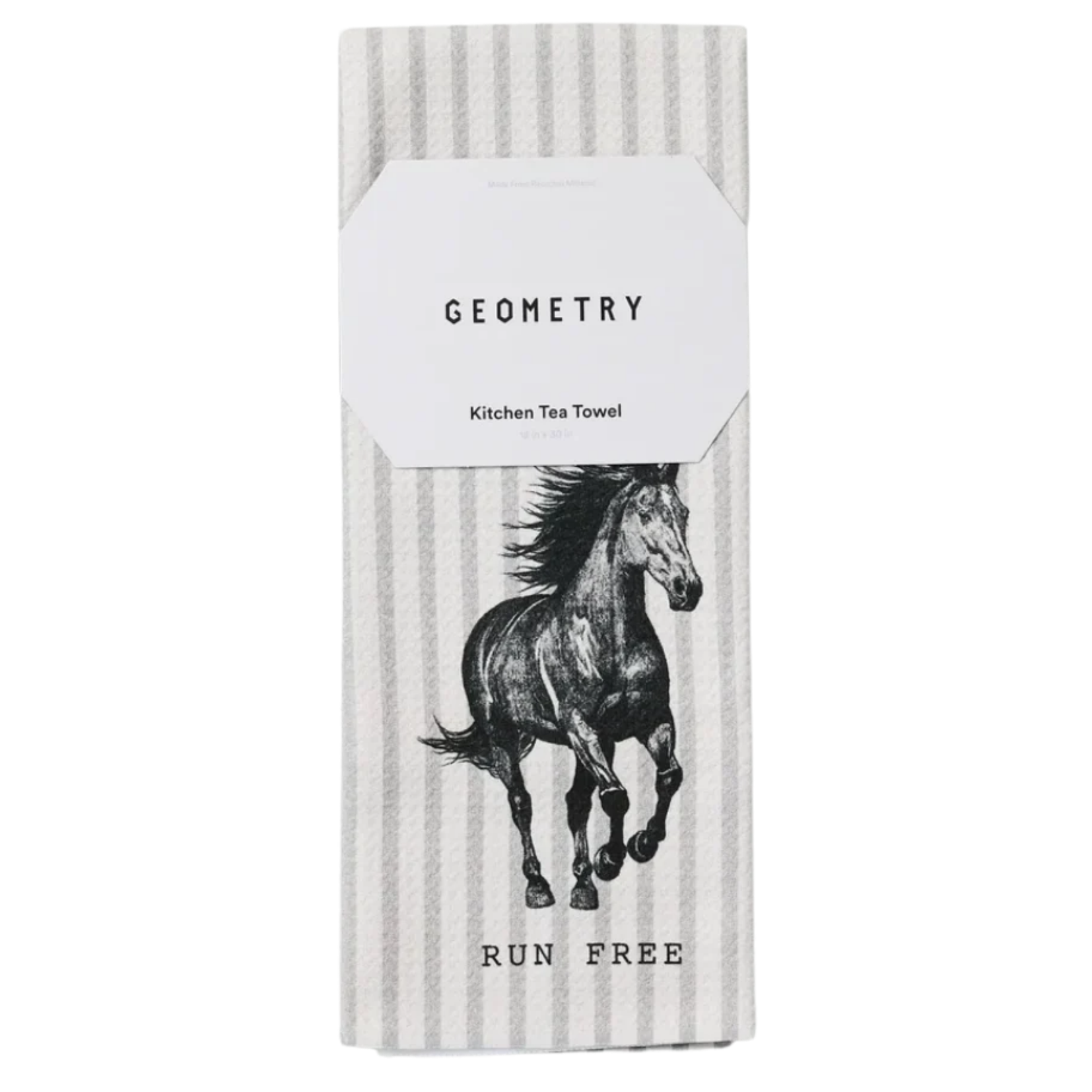 horse geometry towel