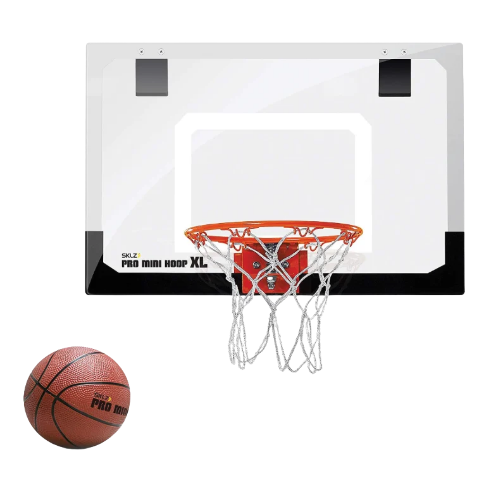 indoor hoop with ball