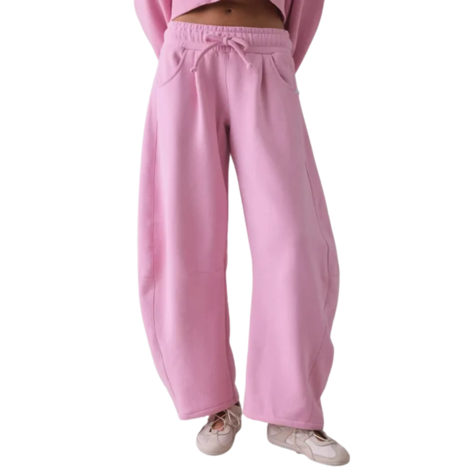pink sweatpants