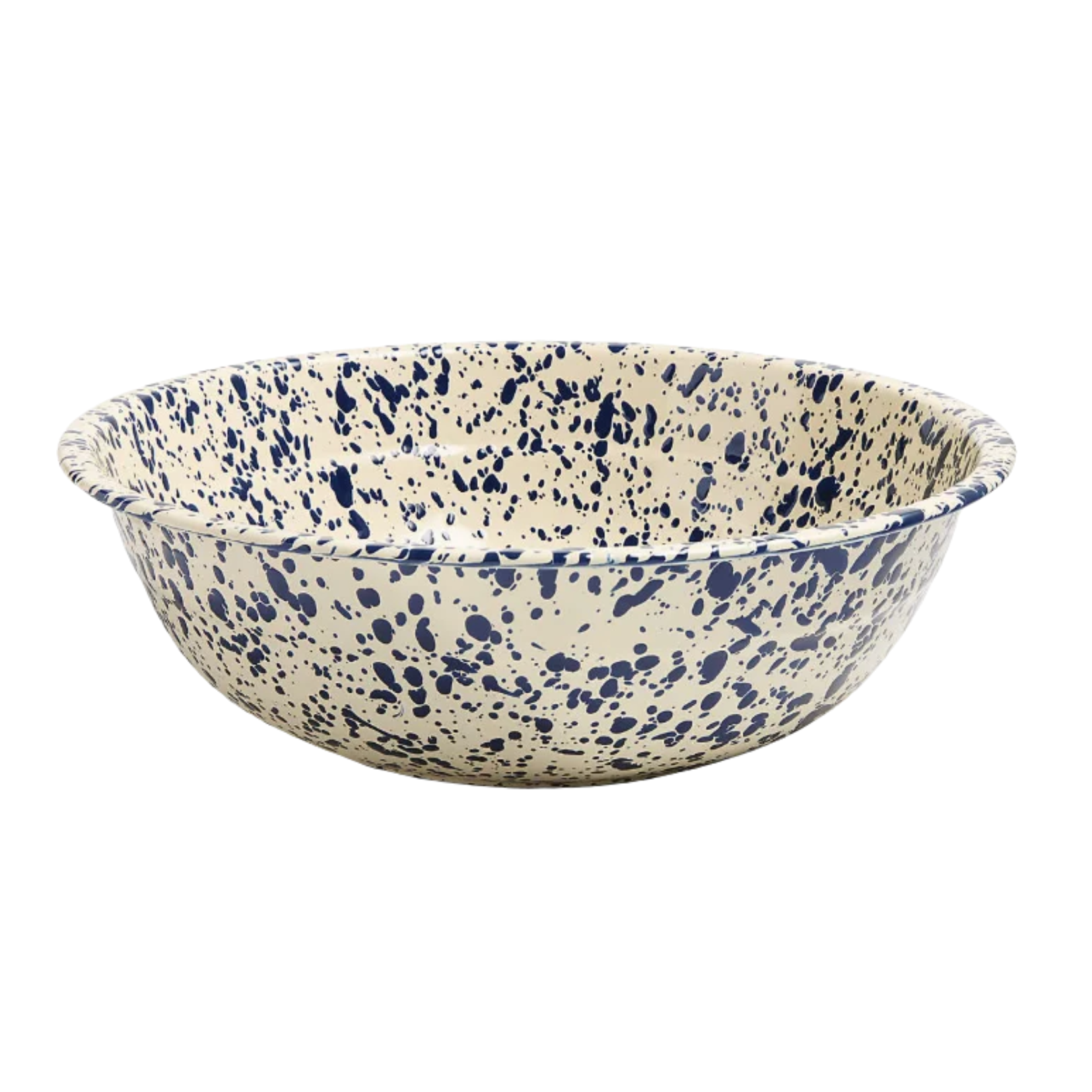 Navy and cream bowl