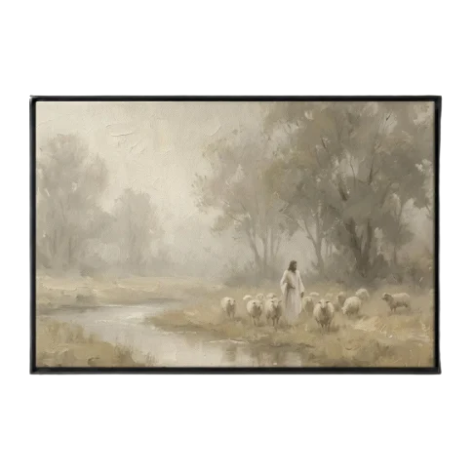 Jesus shepherd wall art