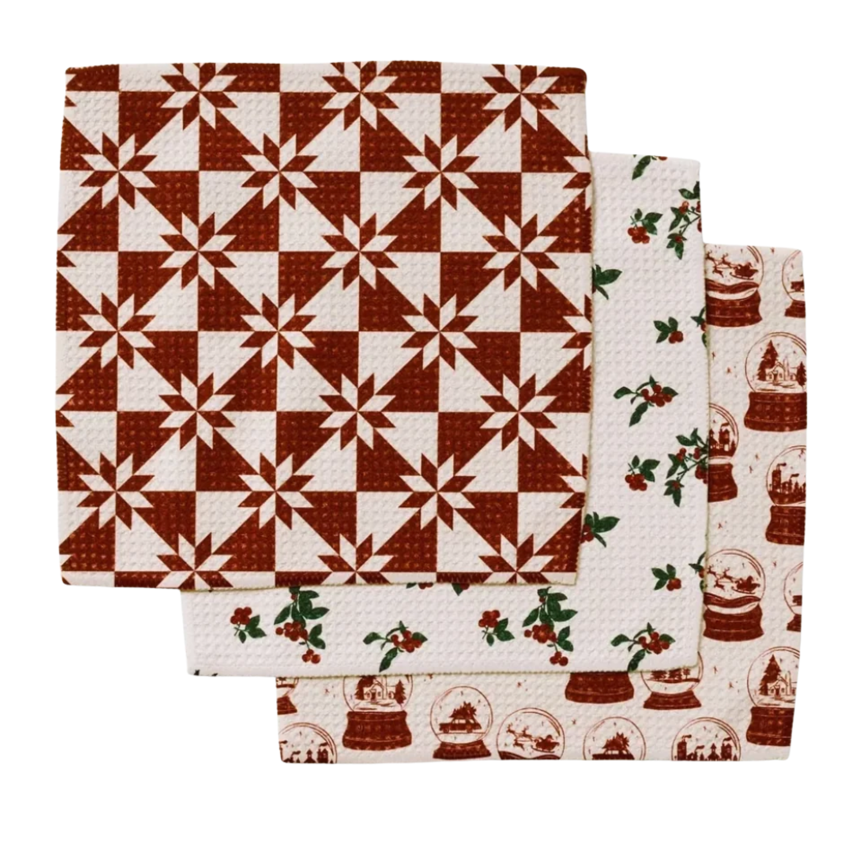 Christmas towels